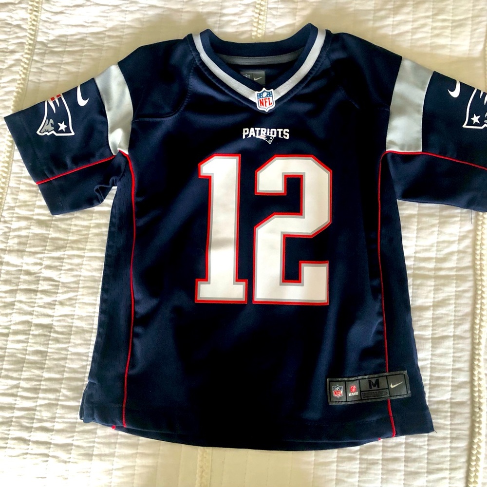 Nike Brady Pats jersey youth M (5-6)